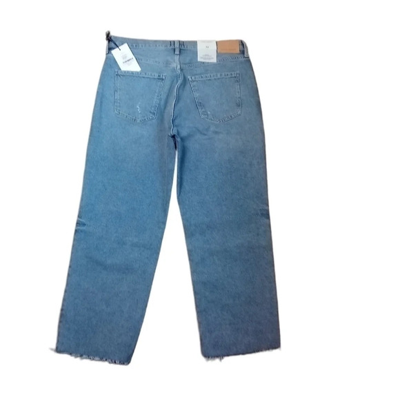 Citizens of Humanity Florence High-Rise Wide-Straight Jeans in Adorn - Picture 4 of 12